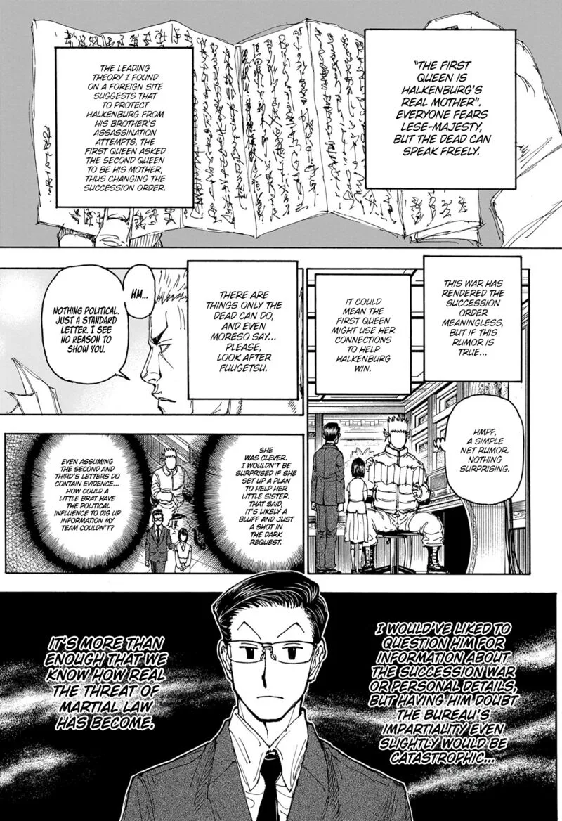 Hunter X Hunter Chapter 403 page 12