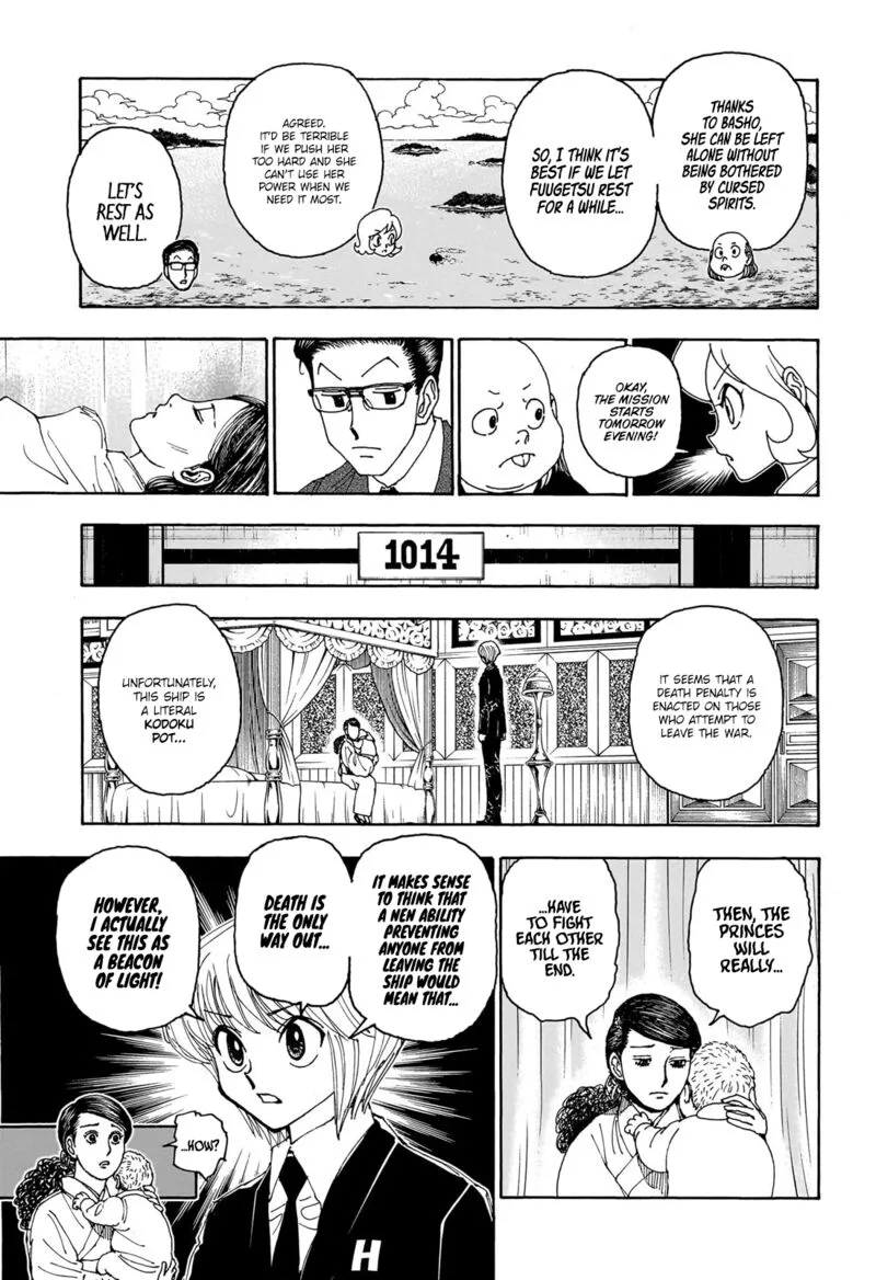 Hunter X Hunter Chapter 403 page 14