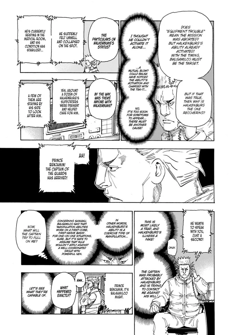 Hunter X Hunter Chapter 403 page 8
