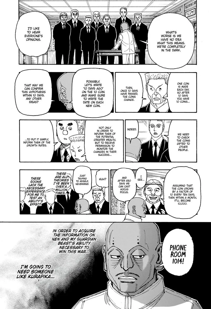 Hunter X Hunter Chapter 403 page 16