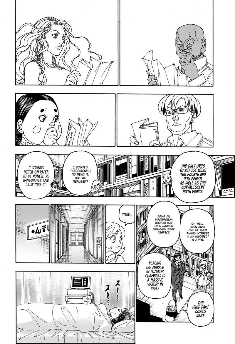 Hunter X Hunter Chapter 403 page 13