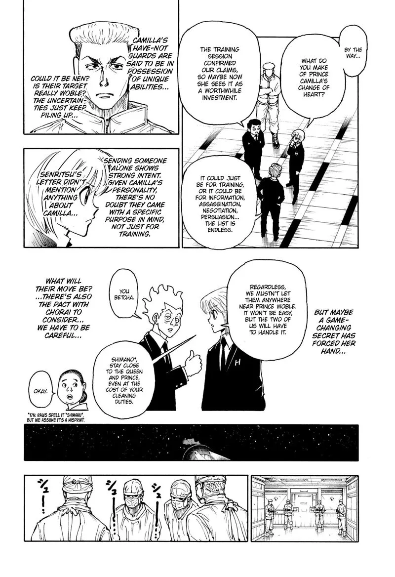 Hunter X Hunter Chapter 404 page 17