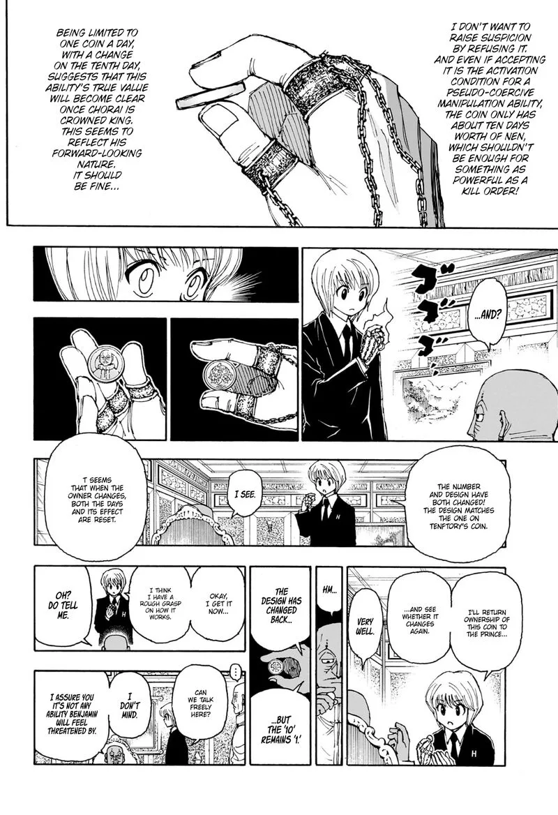 Hunter X Hunter Chapter 404 page 3