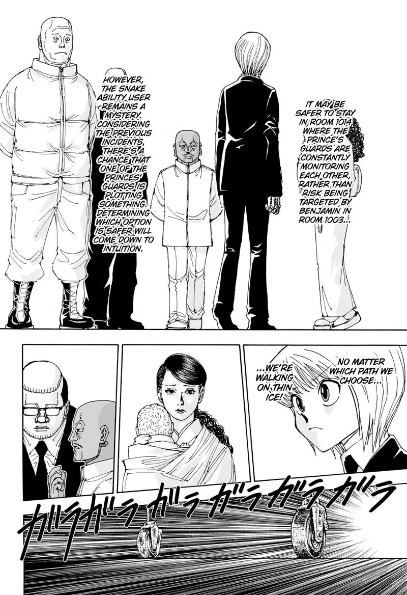 Hunter X Hunter Chapter 404 page 7