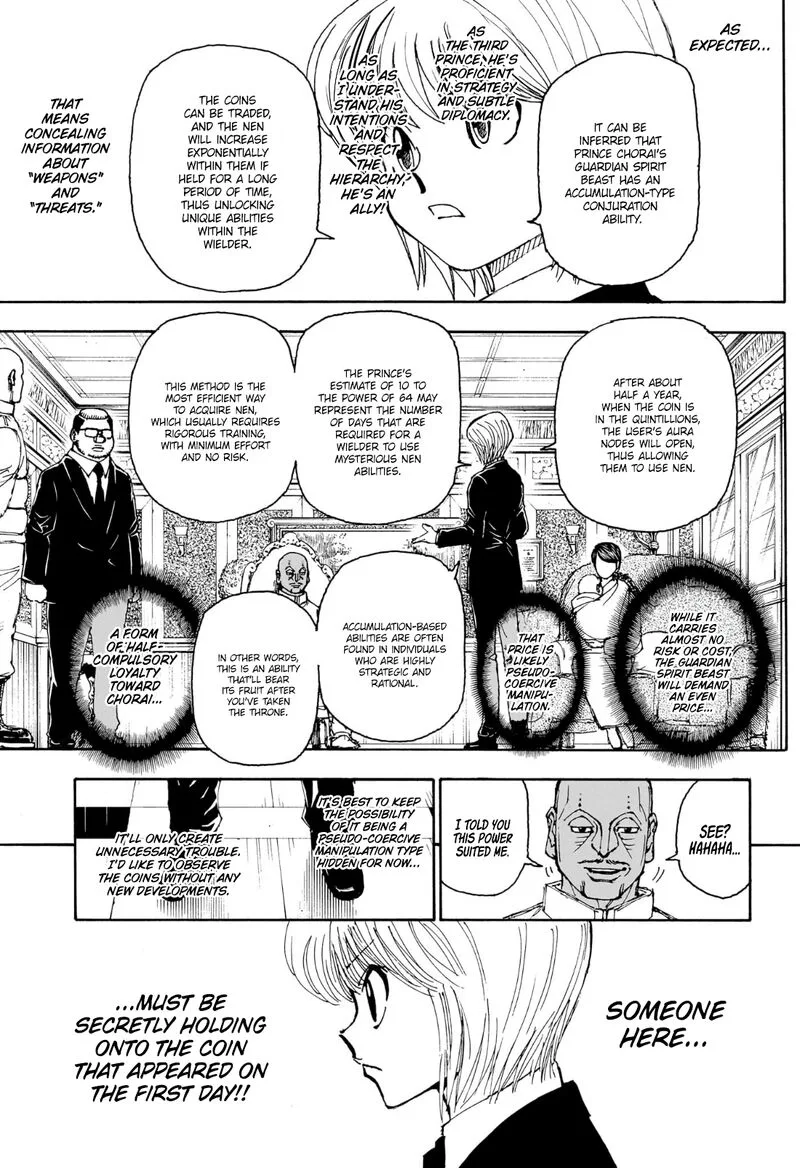 Hunter X Hunter Chapter 404 page 4