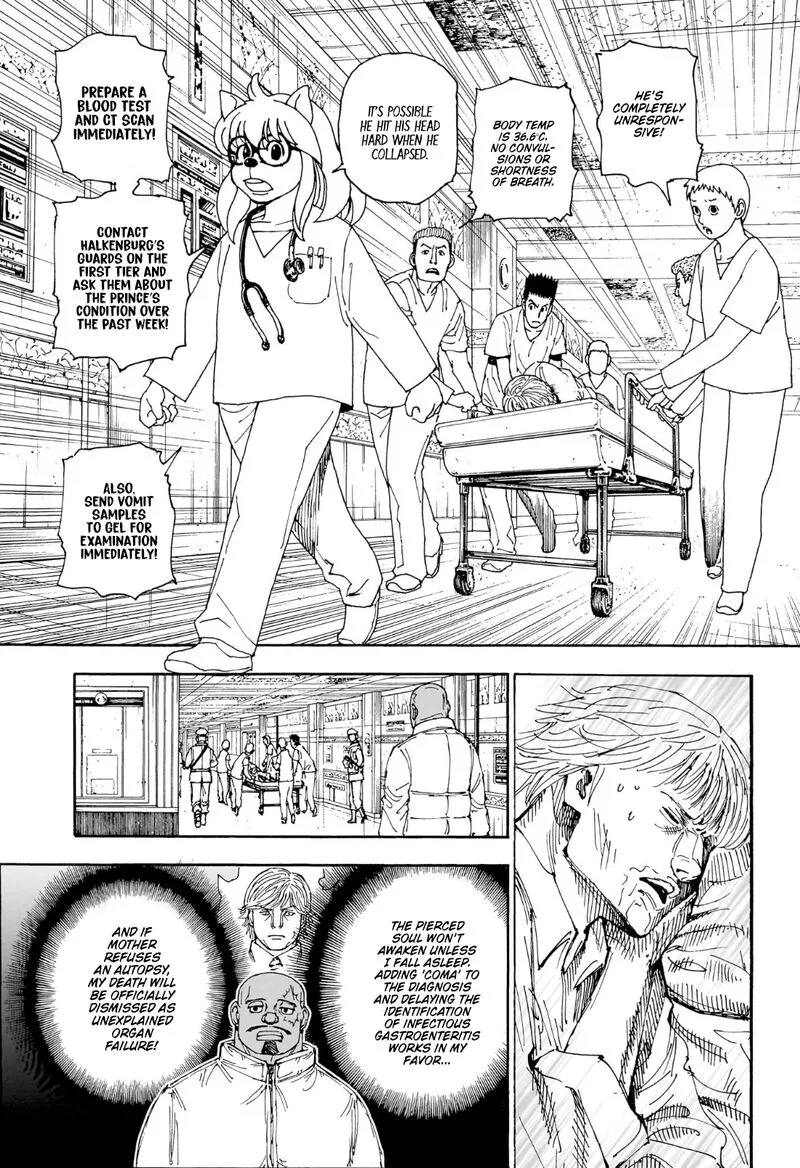 Hunter X Hunter Chapter 404 page 8