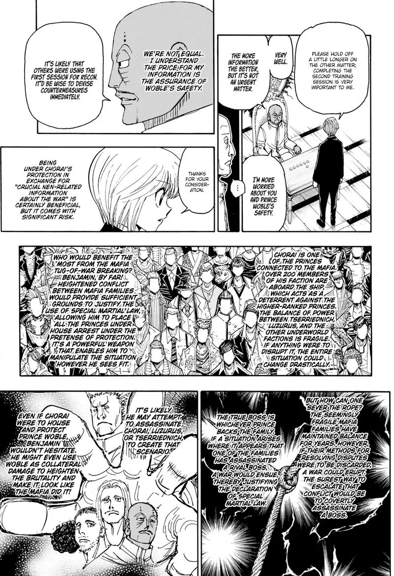 Hunter X Hunter Chapter 404 page 6