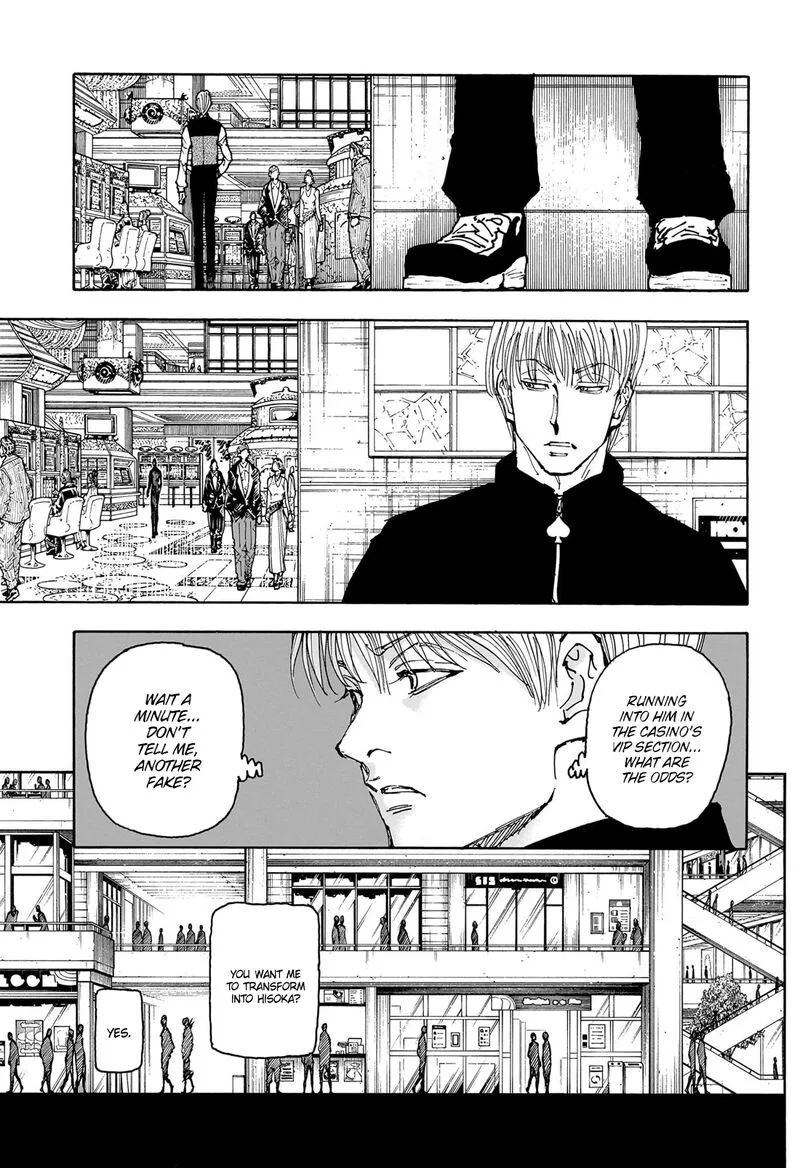 Hunter X Hunter Chapter 405 page 6