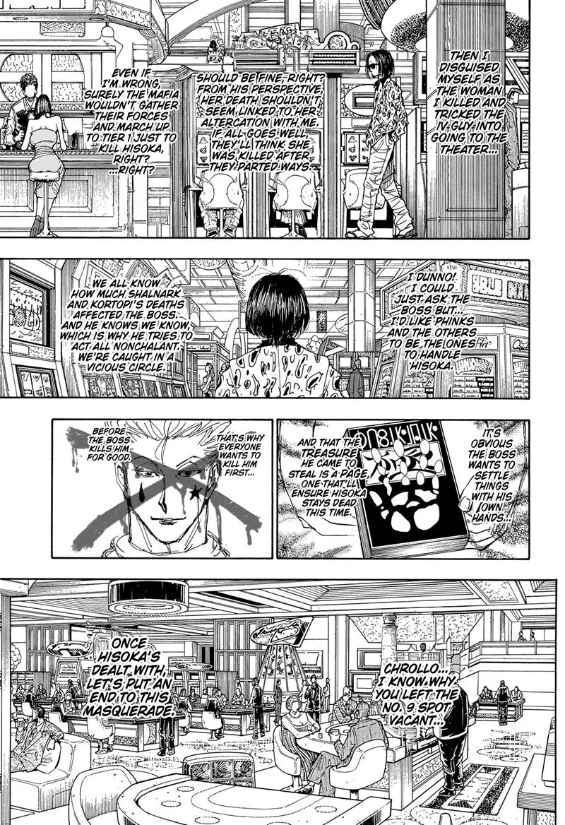 Hunter X Hunter Chapter 405 page 10