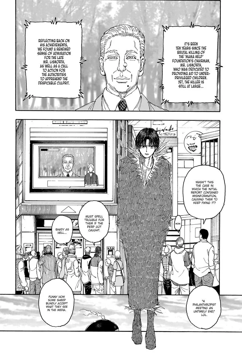 Hunter X Hunter Chapter 405 page 11