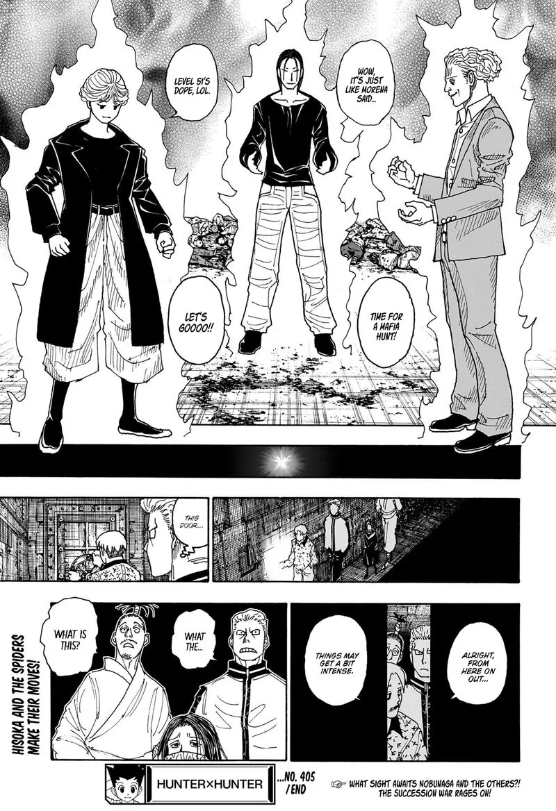 Hunter X Hunter Chapter 405 page 20