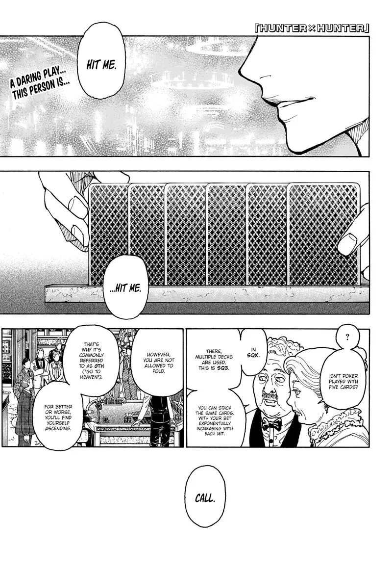 Hunter X Hunter Chapter 405 page 2