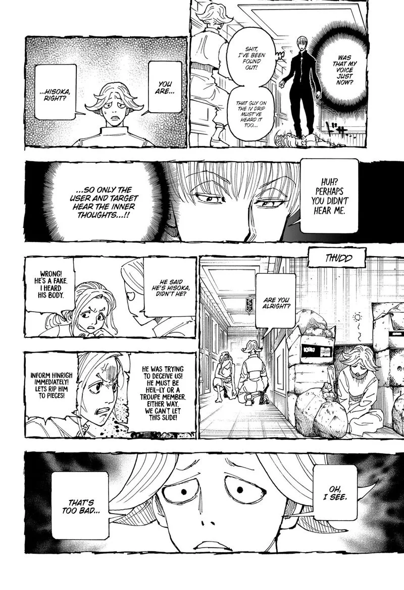 Hunter X Hunter Chapter 405 page 9