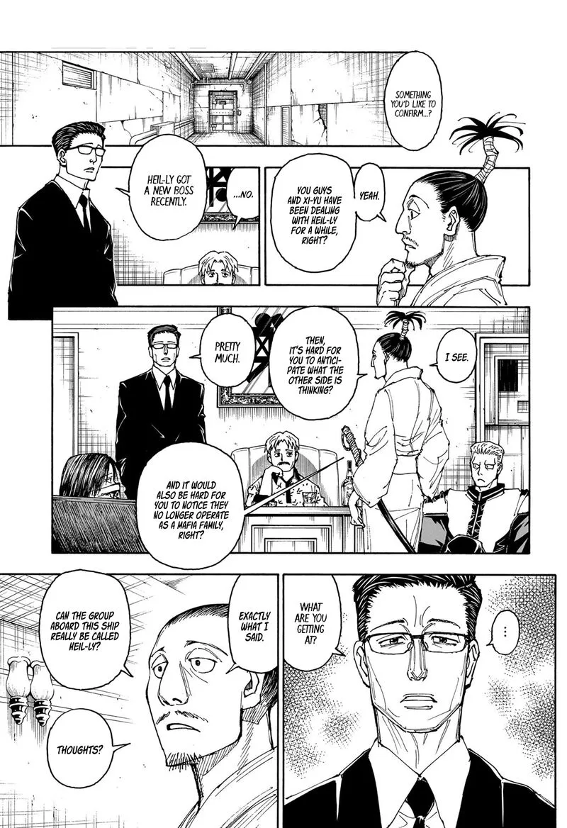 Hunter X Hunter Chapter 405 page 12