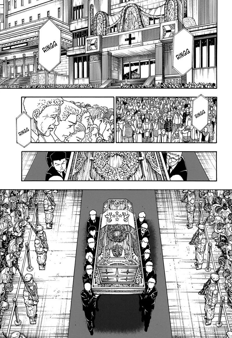 Hunter X Hunter Chapter 406 page 17
