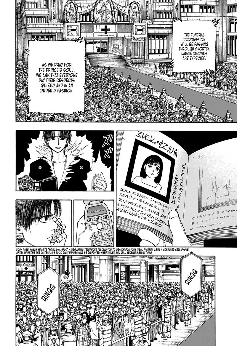 Hunter X Hunter Chapter 406 page 12