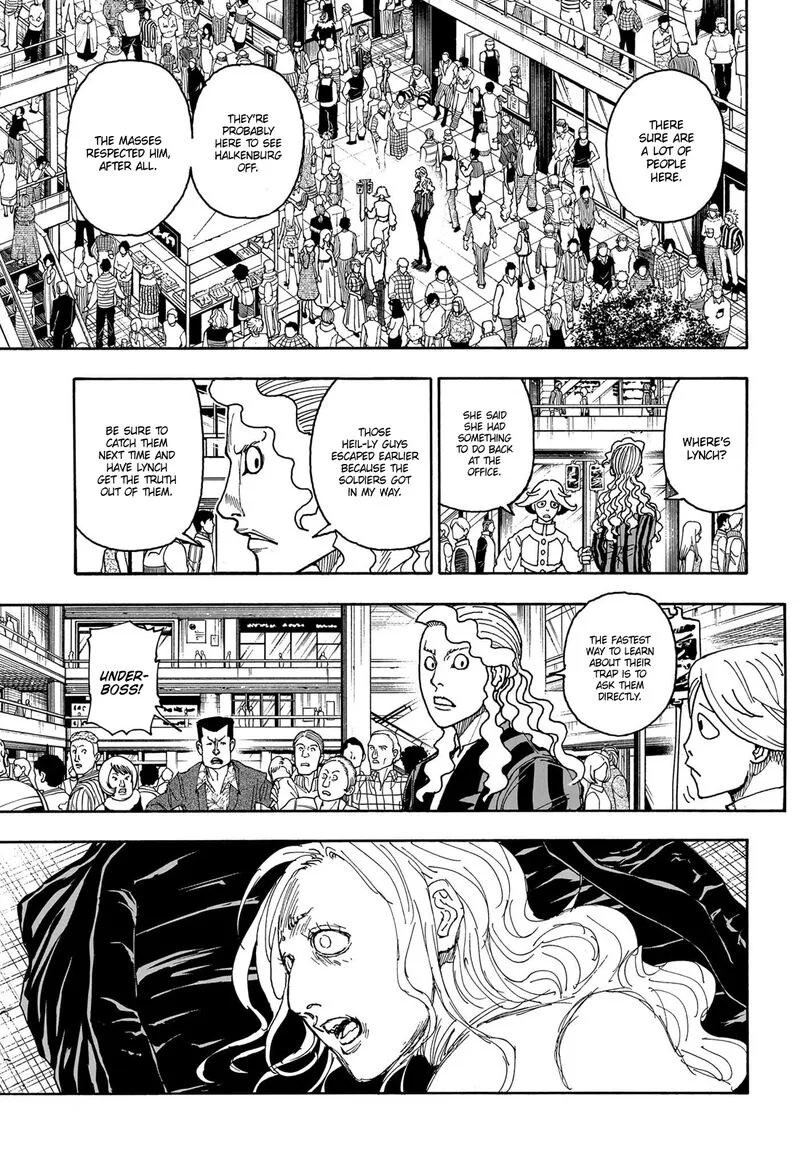 Hunter X Hunter Chapter 406 page 7