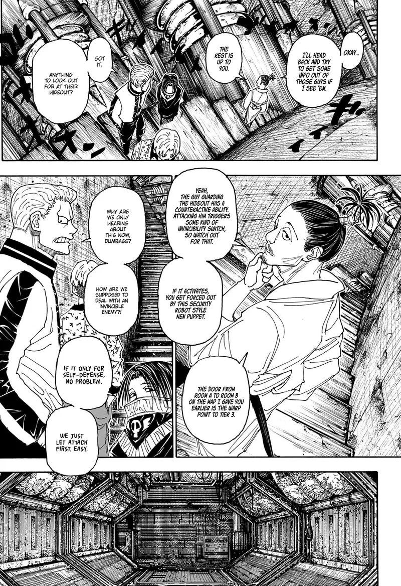 Hunter X Hunter Chapter 406 page 5