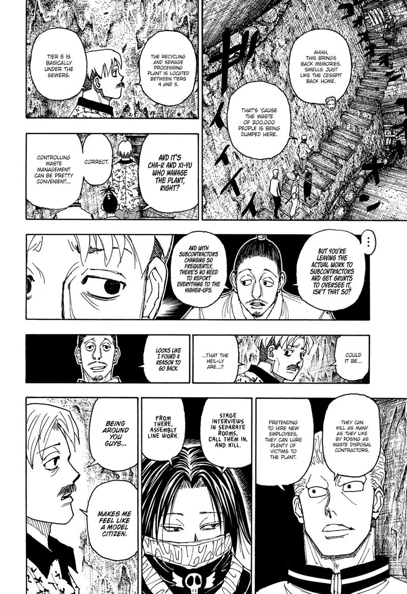 Hunter X Hunter Chapter 406 page 4
