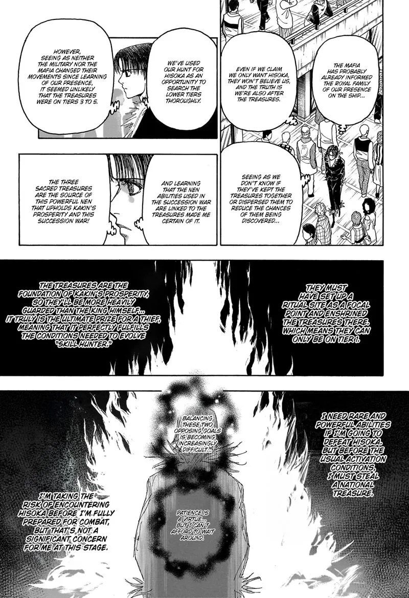 Hunter X Hunter Chapter 406 page 15