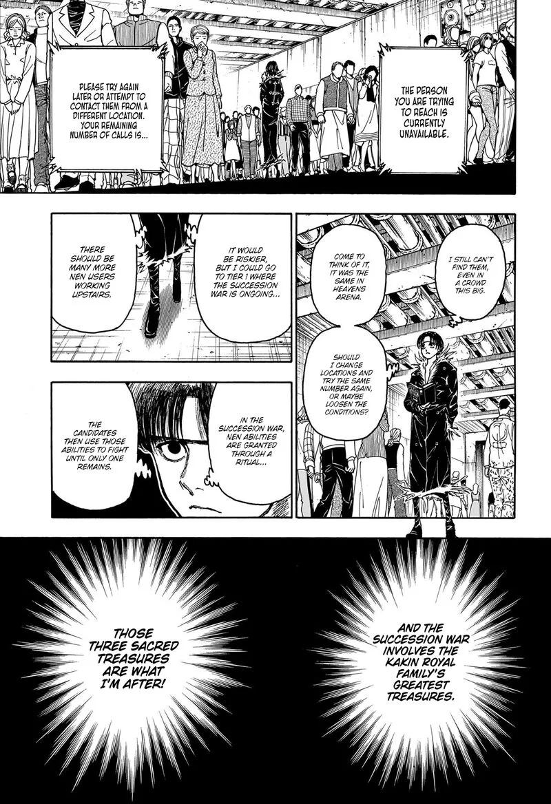 Hunter X Hunter Chapter 406 page 13