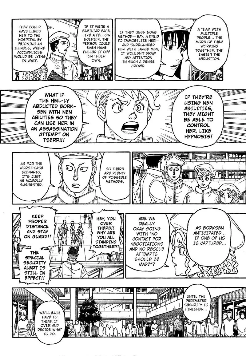 Hunter X Hunter Chapter 407 page 4