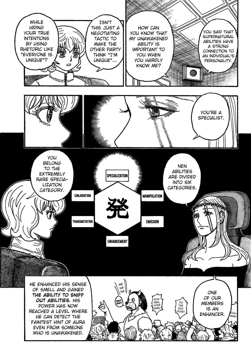 Hunter X Hunter Chapter 408 page 11