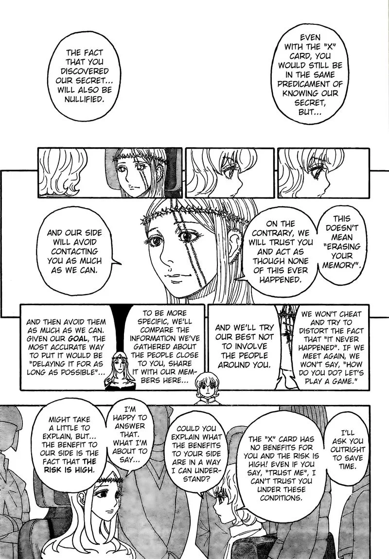 Hunter X Hunter Chapter 408 page 17