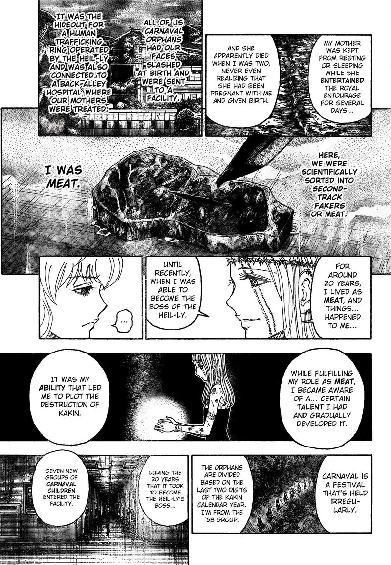 Hunter X Hunter Chapter 408 page 5