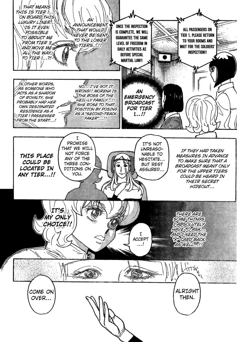 Hunter X Hunter Chapter 409 page 4