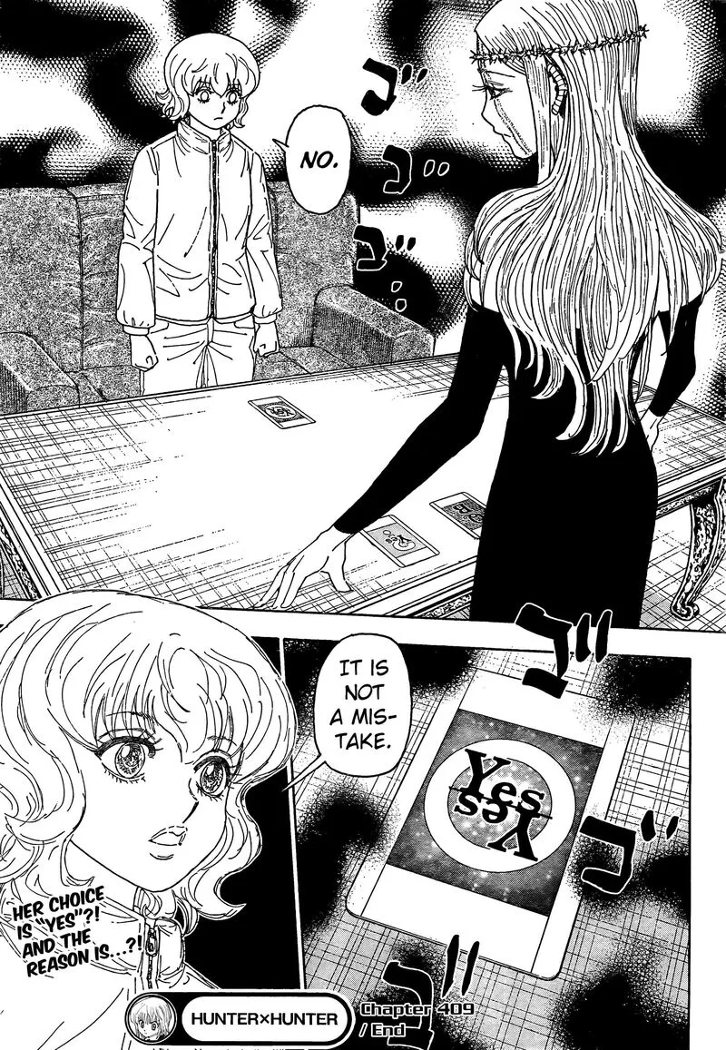 Hunter X Hunter Chapter 409 page 19
