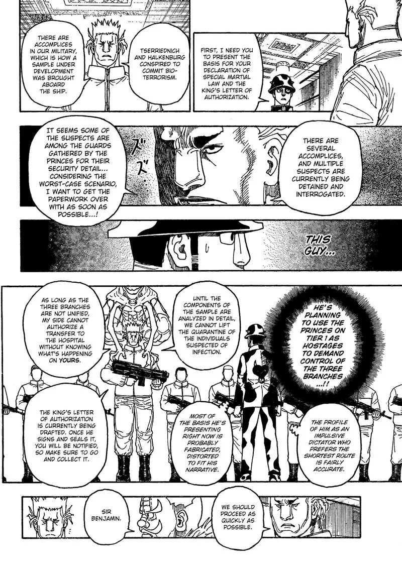 Hunter X Hunter Chapter 410 page 15