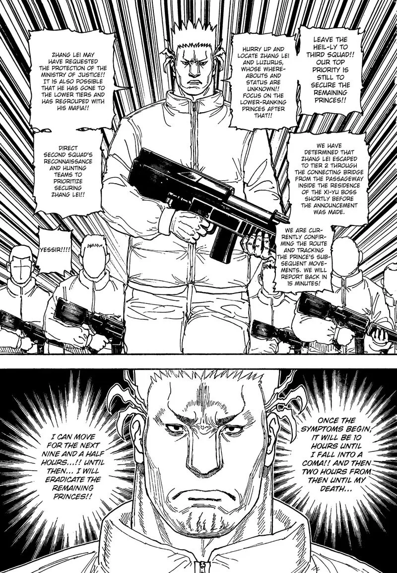 Hunter X Hunter Chapter 410 page 12