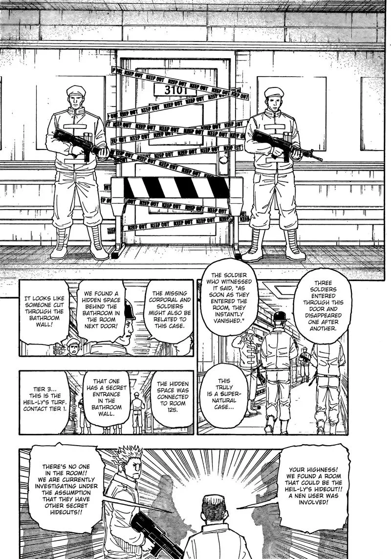 Hunter X Hunter Chapter 410 page 11