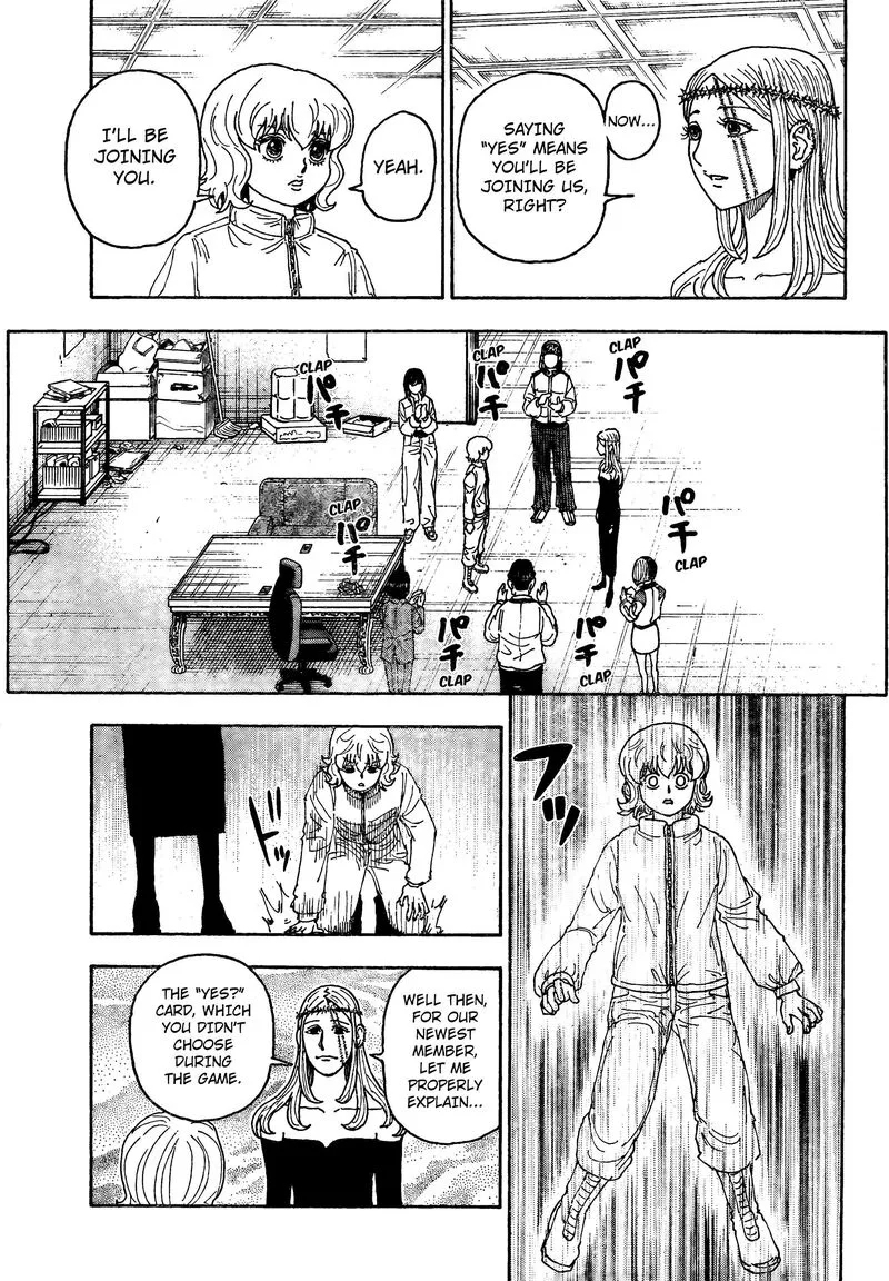 Hunter X Hunter Chapter 410 page 5