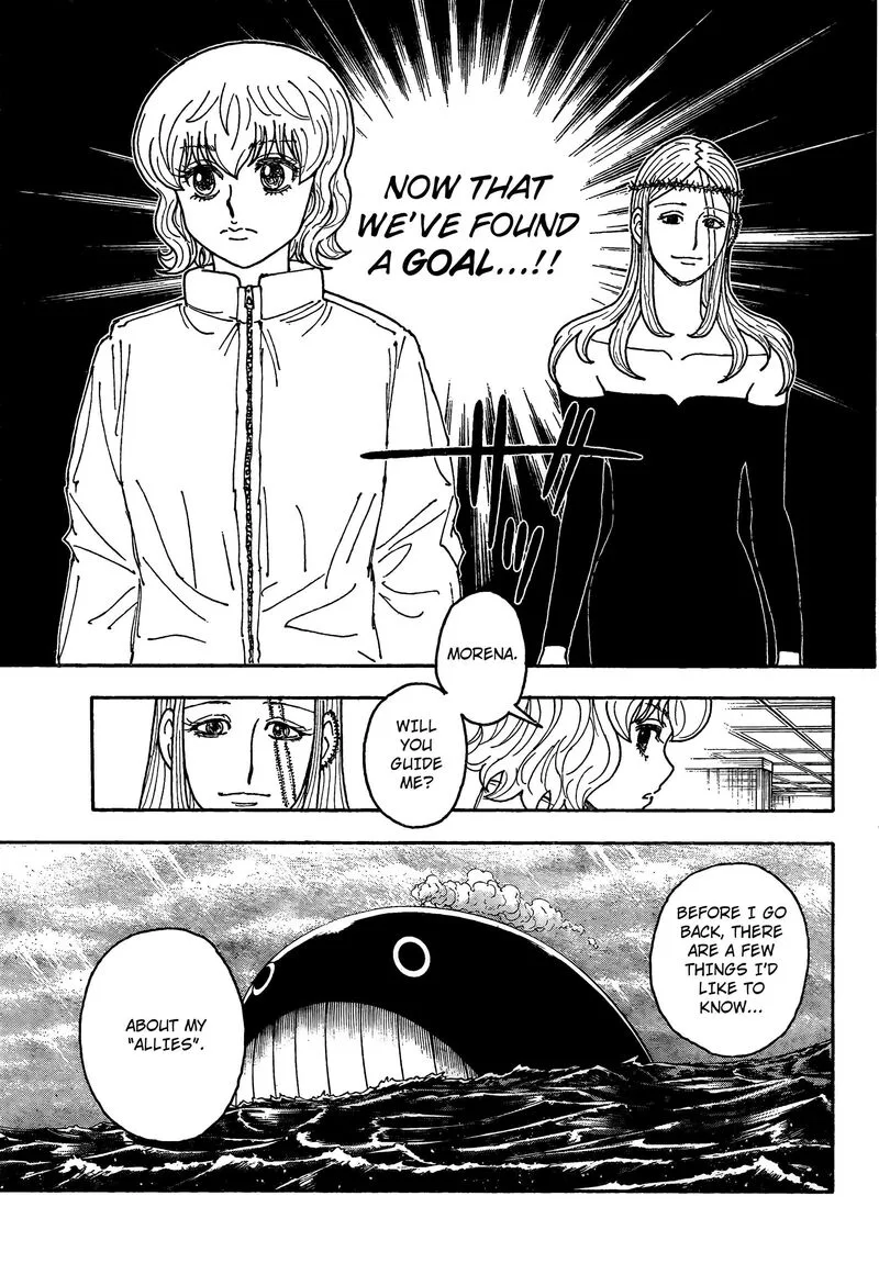 Hunter X Hunter Chapter 410 page 9