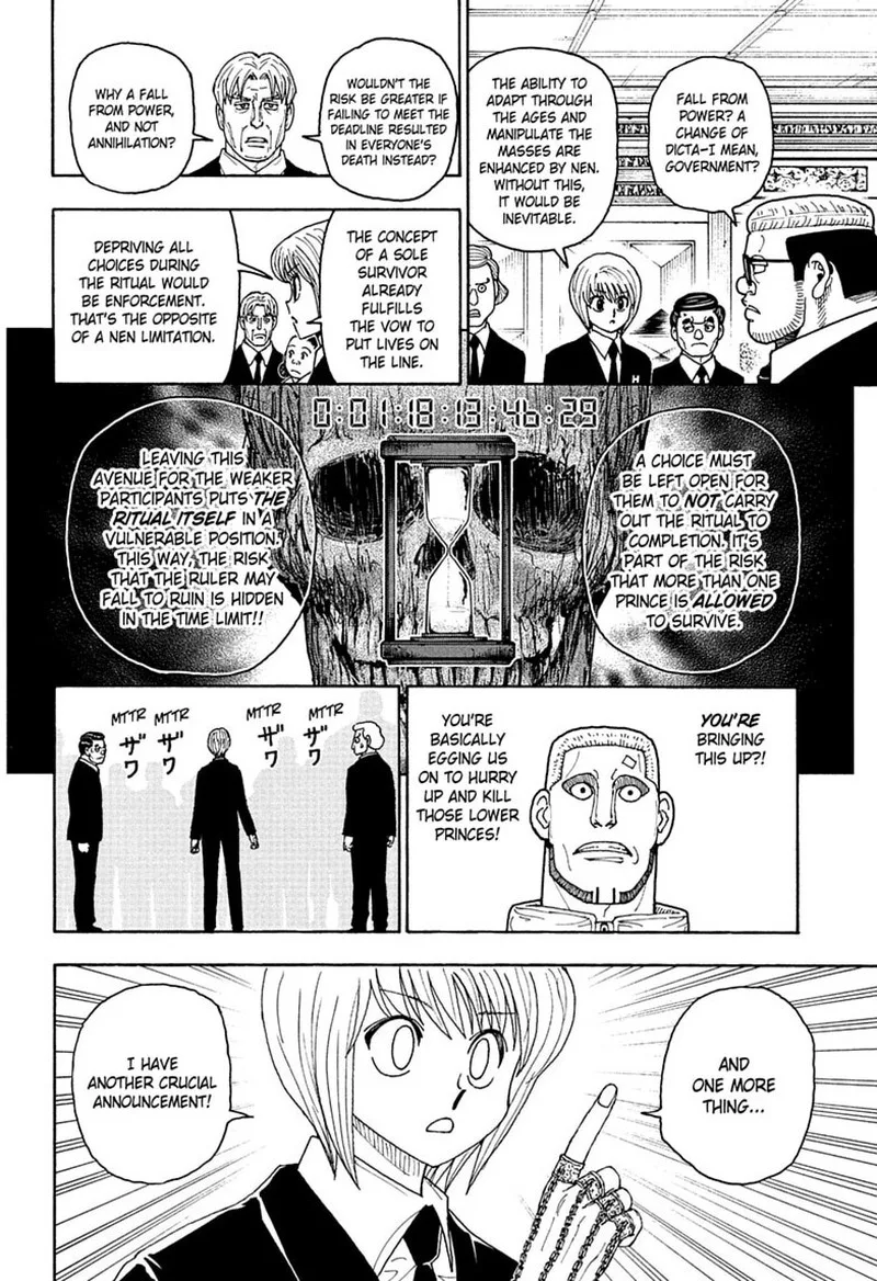 Hunter X Hunter Chapter 411 page 18