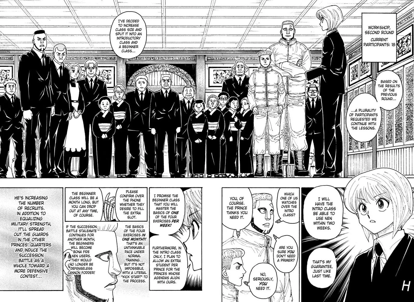 Hunter X Hunter Chapter 411 page 7