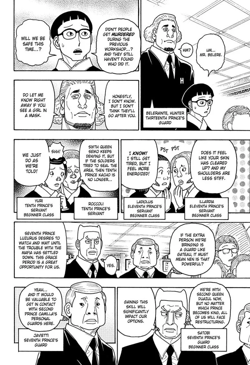 Hunter X Hunter Chapter 411 page 8