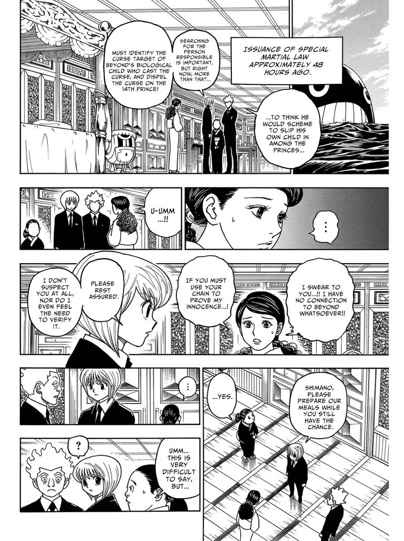 Hunter X Hunter Chapter 412 page 3