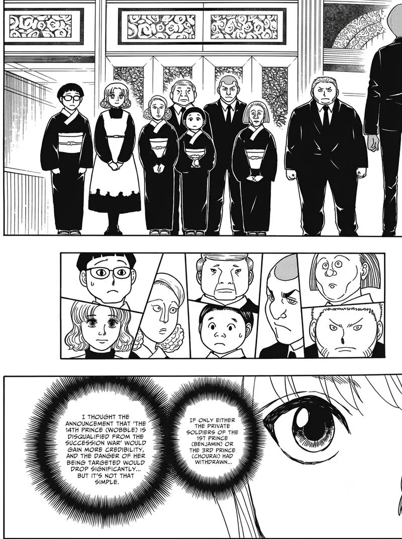 Hunter X Hunter Chapter 412 page 14