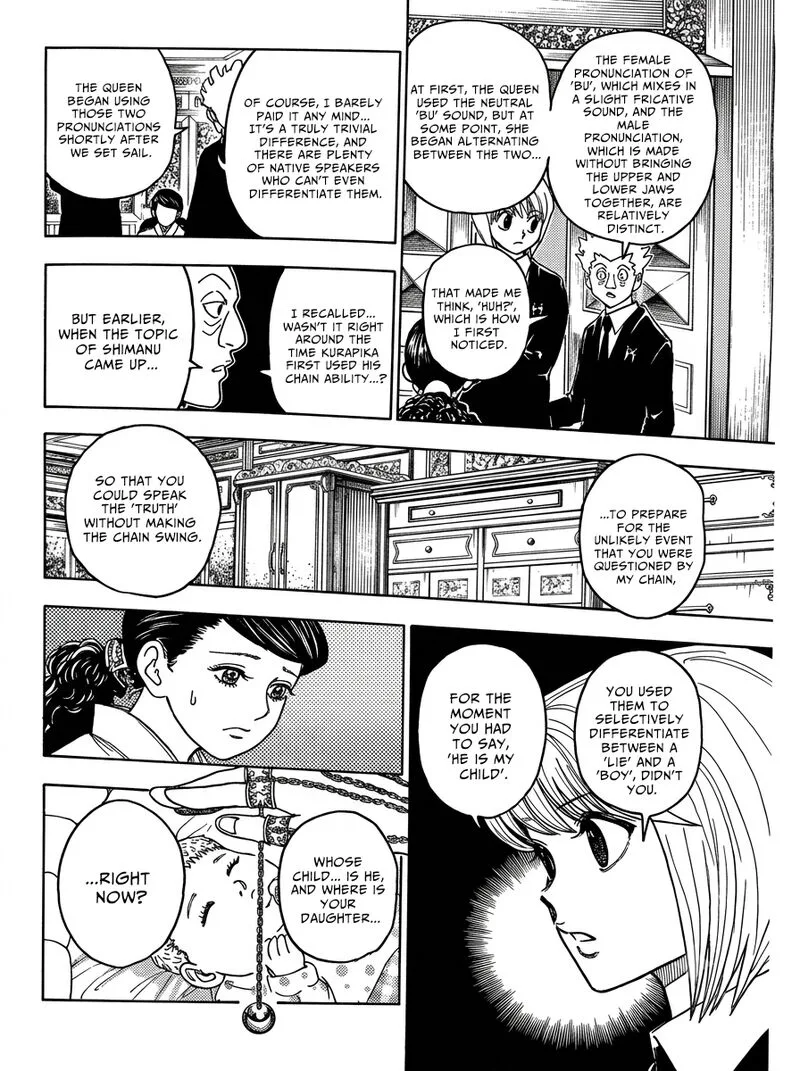 Hunter X Hunter Chapter 412 page 9