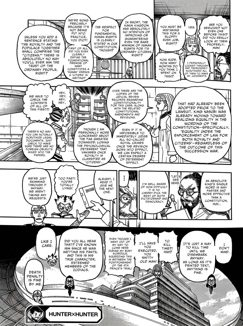 Hunter X Hunter Chapter 412 page 18