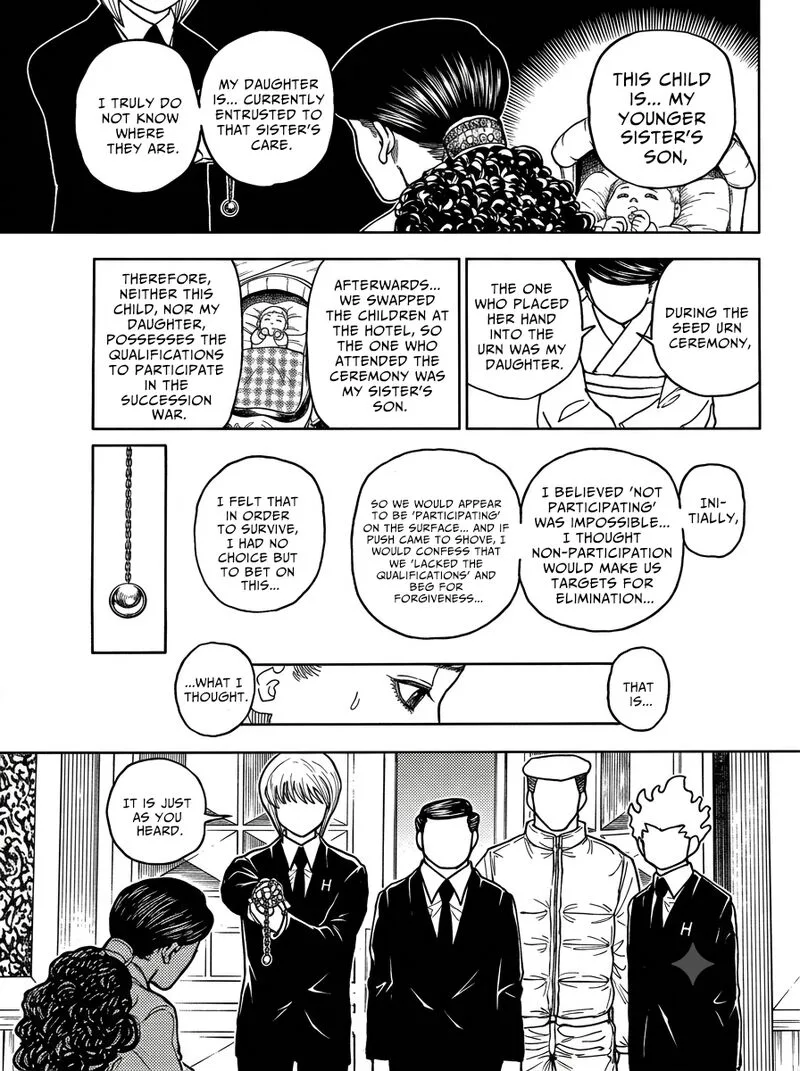 Hunter X Hunter Chapter 412 page 10