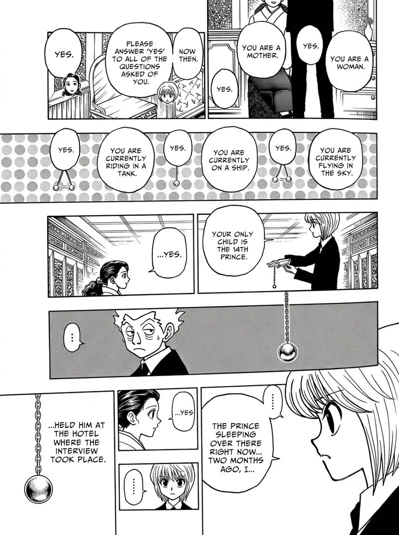 Hunter X Hunter Chapter 412 page 6