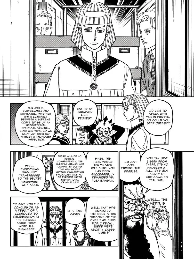 Hunter X Hunter Chapter 412 page 17