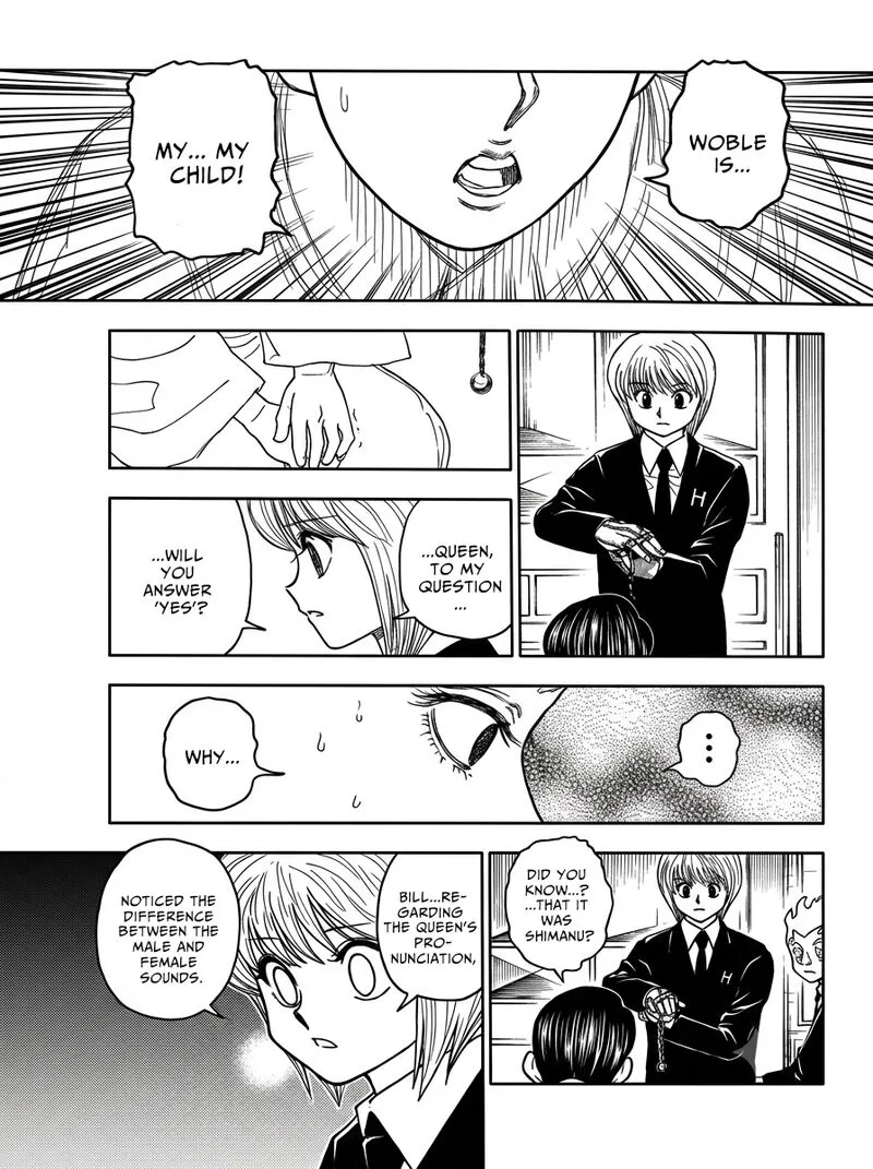 Hunter X Hunter Chapter 412 page 8