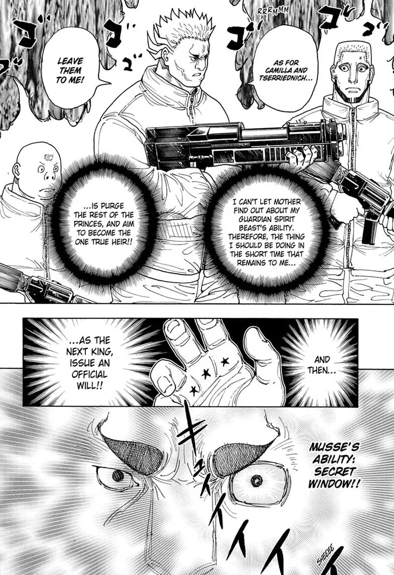Hunter X Hunter Chapter 413 page 14