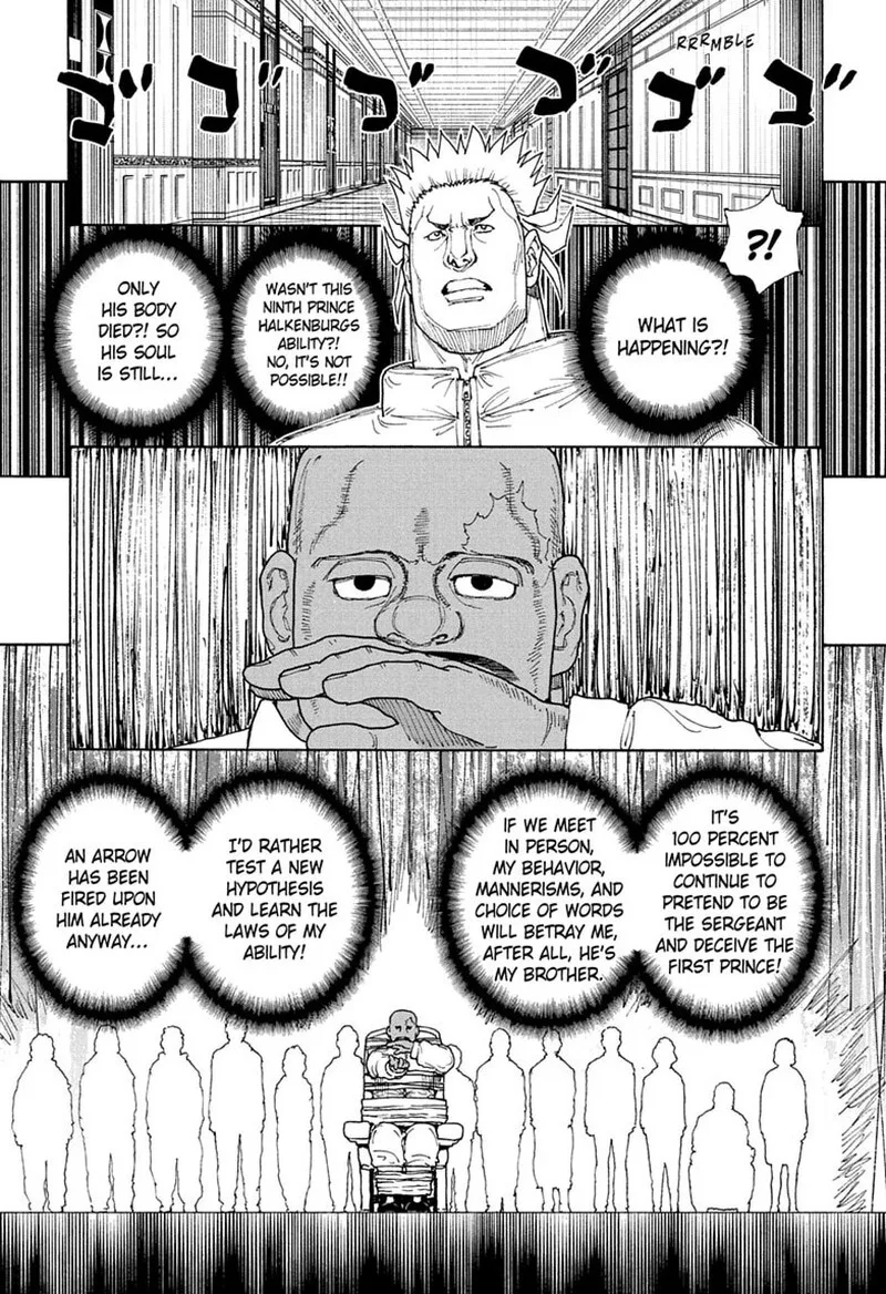 Hunter X Hunter Chapter 413 page 4