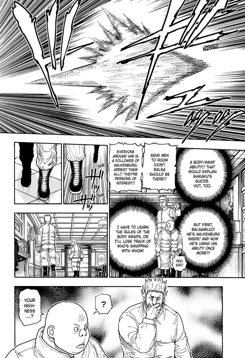 Hunter X Hunter Chapter 413 page 5